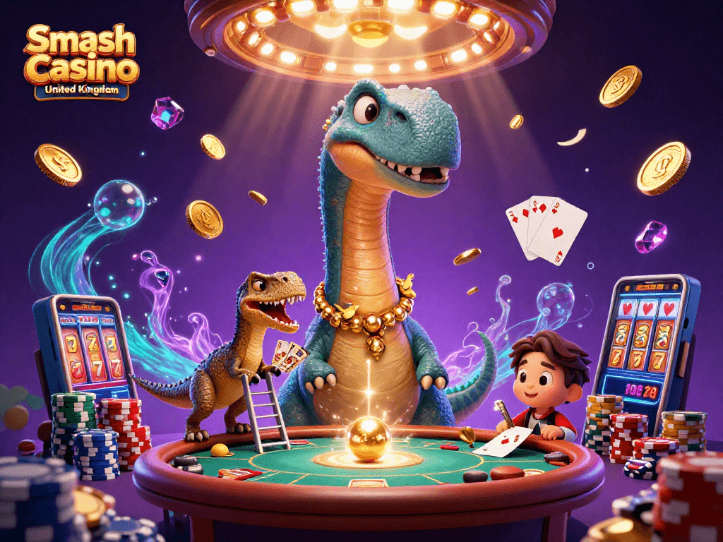 Experience big wins at Smash Casino United Kingdom with an entertaining dino poker scene.