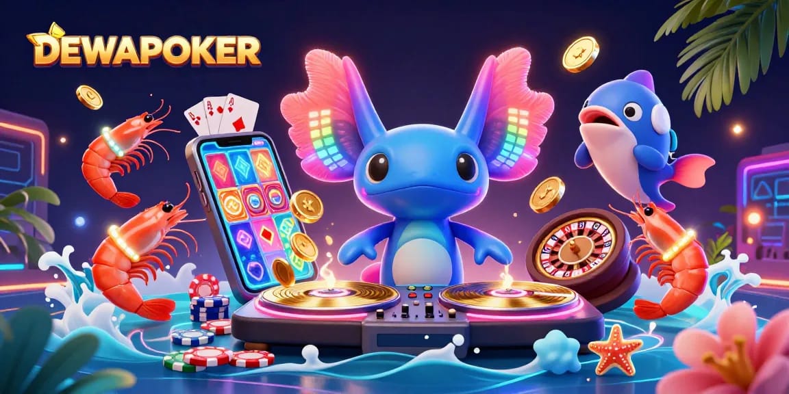 Engage in poker excitement at DEWAPOKER with vibrant characters, games, and thrilling action.