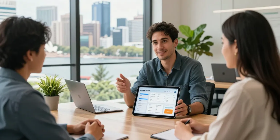 Houst Sydney's expert team engaging clients in dynamic Airbnb management.