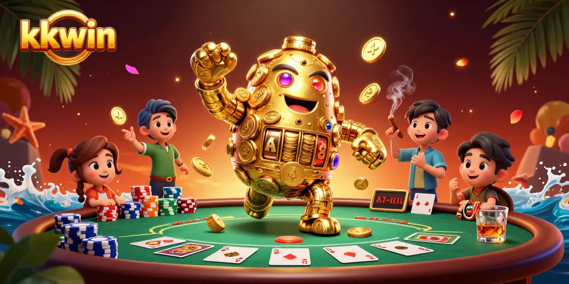 Spin the slot reels and win at kkwin with vibrant casino action featuring gambling elements.