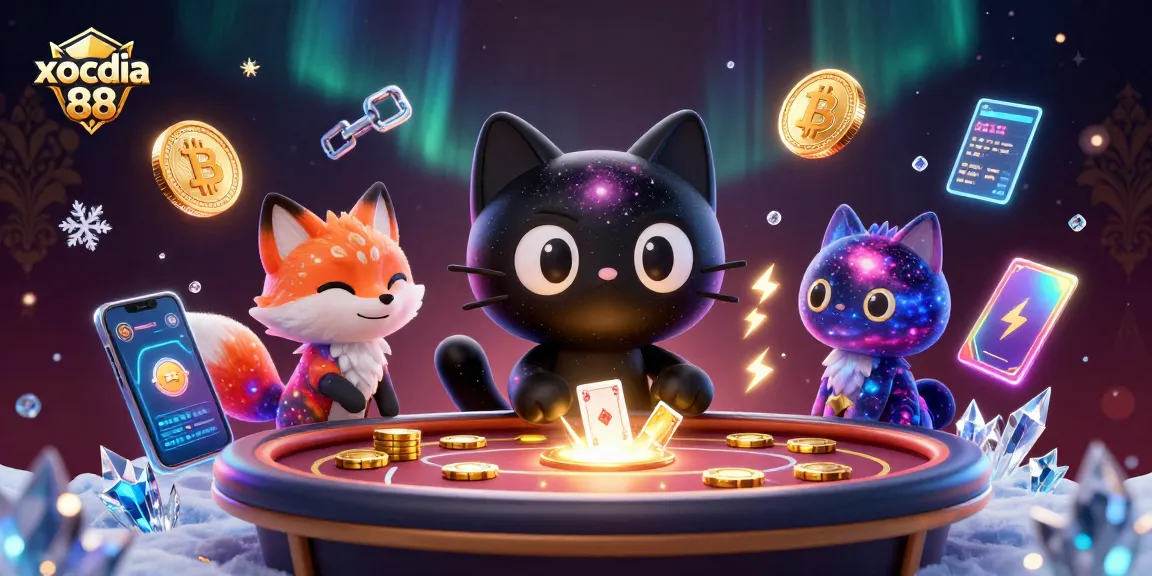 Xocdia 88 immerses you in thrilling gaming with vibrant effects and a cosmic casino atmosphere.