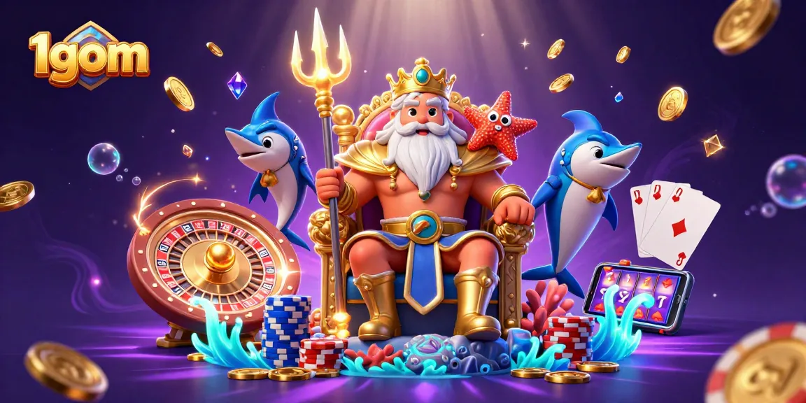Experience thrilling wins at 1gom with Neptune at the heart of vibrant casino action.
