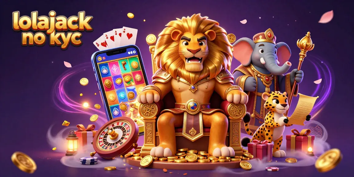 Experience exciting gameplay at lolajack no kyc, featuring dynamic characters and vibrant casino elements.