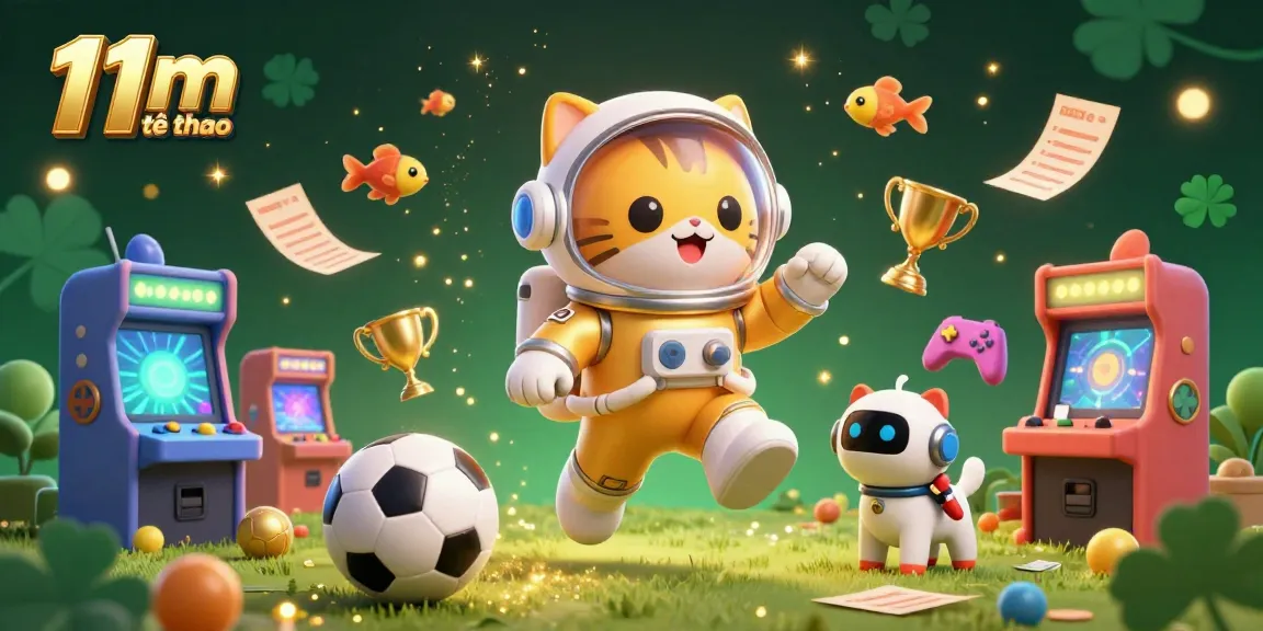Experience thrilling sports betting with 11m thể thao in an action-packed 3D scene.